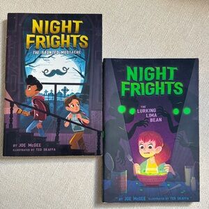 Night Frights Kids Book Set 1 & 2 Like New